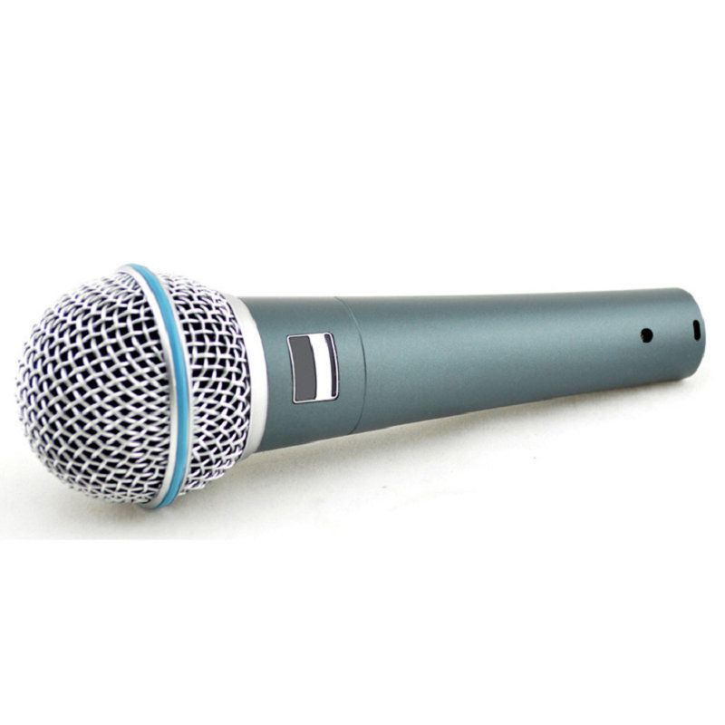 Top Quality Version Super-cardioid Live Vocals Karaoke Dynamic BETA Wired Microphone Podcast 58A Microfone Voiceover_voghion.com