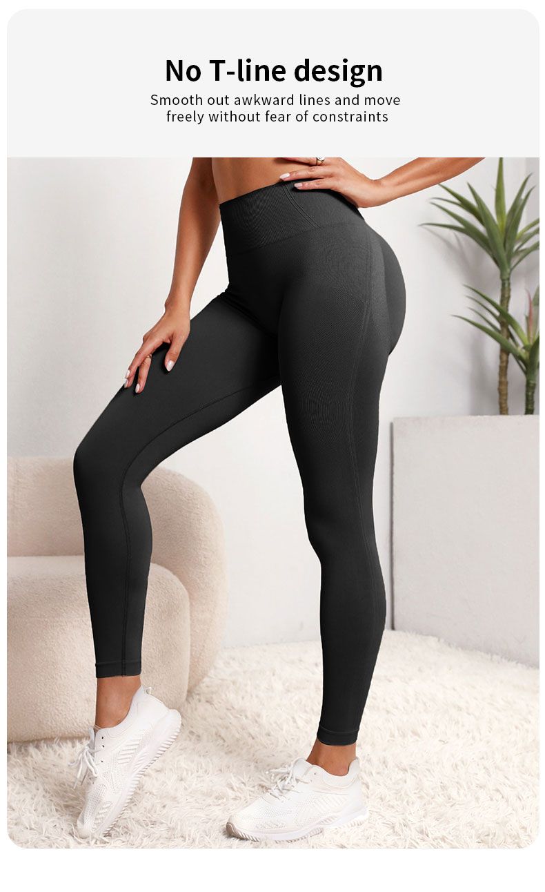 Hüfte Heben Frauen Nahtlose Hohe Taille Fiess Push-Up Yoga Leggings Gym Kleidung Sport_voghion.com