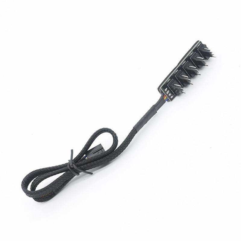 5-smjerno 4-pinsko kućište hladnjaka CPU-a PWM ventilator za hlađenje Napojni kabel Hub Splitter Adapter_voghion.com