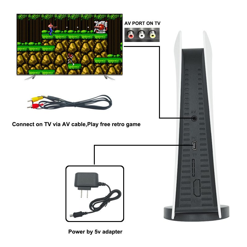 GS5 NES nostalgična P5 mini TV kućna igraća konzola 300 igara_voghion.com