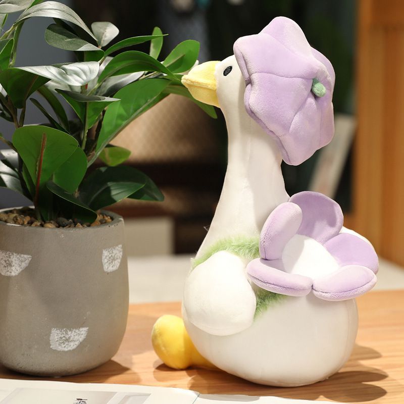 Plush Duck Cute Toy Stuffed Animal Doll Adorable And Exquisite Design For Kids Home Decor And_voghion.com