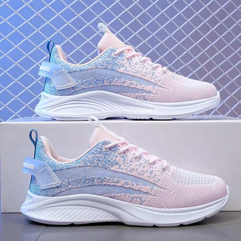 Frühling/Sommer Mode Sport und Freizeit für Damen, Laufen, Fitness, leichte weiche, rutschfeste Schuhe, Tanzen, flach 83B_voghion.com