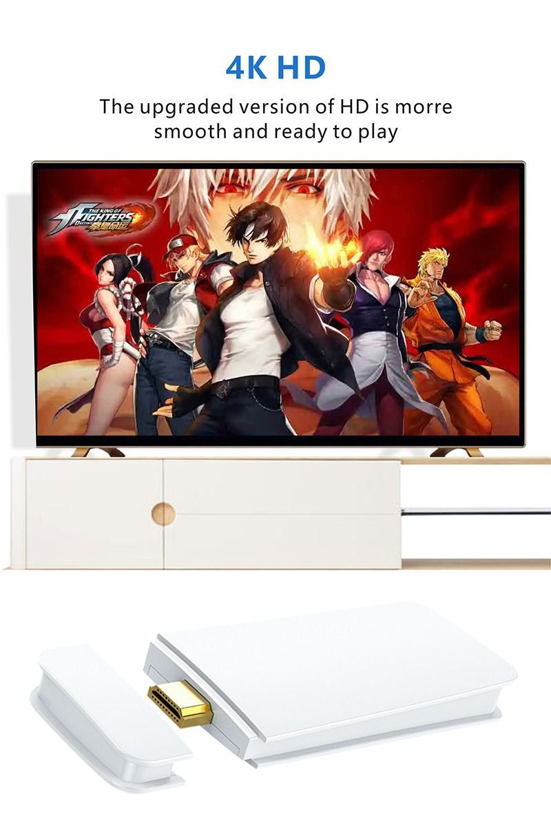 Home M15 wireless 2.4G arcade ad alta definizione PS1 mini console di gioco controller U-Bao P5_voghion.com