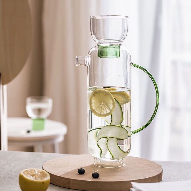 Salon, wysokiej klasy dzbanek do kawy, dzbanek na zimną wodę, zestaw filiżanek do herbaty, duża pojemność, czajnik do kwiatów_voghion.com