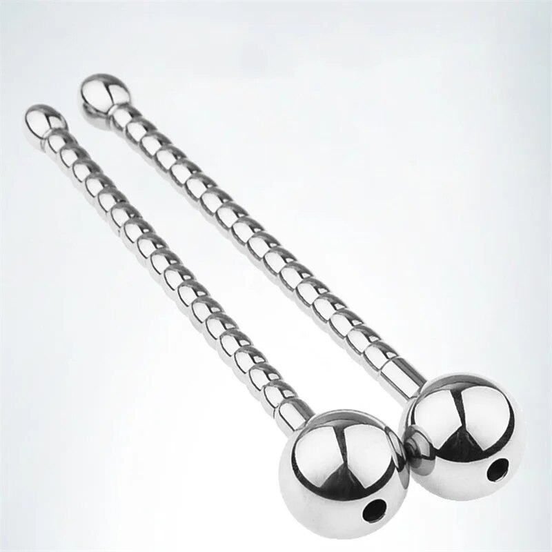 Ανδρικό άλογο μάτι διέγερσης αυνανισμού από ανοξείδωτο χάλυβα μεταλλικές χάντρες μασάζ κοίλος ουρηθρικός διαστολέας σεξ παιχνίδια για_voghion.com