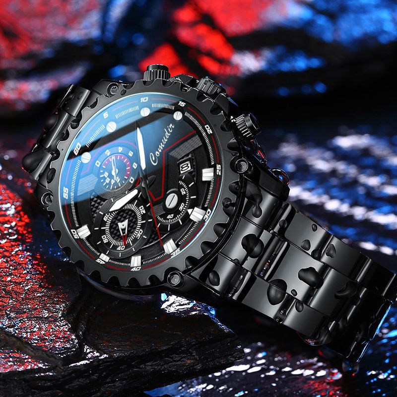 Montre à quartz automatique pour homme, tendance et non mécanique, pour lycéens, nouveau modèle 2023_voghion.com