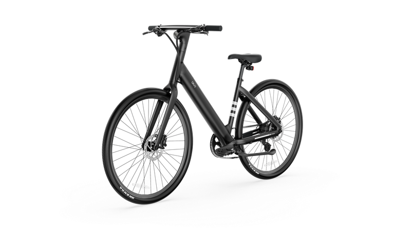 Minimalist Fitness Step-through E-Bike W/ Up To 62 Miles Max Operating Range And 20 MPH Max Speed - Matte Black_voghion.com