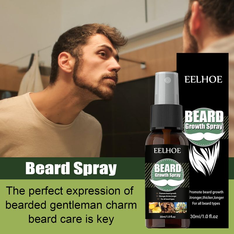 EELHOE Nourishing Moisturizing Beard Thick Care spray_voghion.com