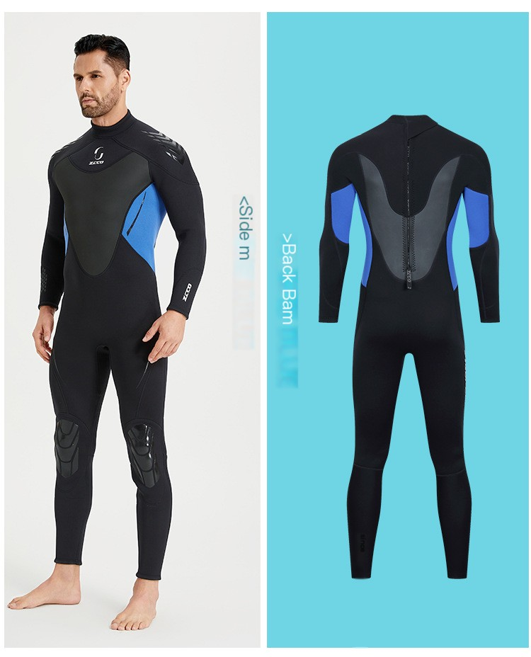 Winter 3mm wetsuit dames warm heren snorkelen zwemmen kwallen pak koud duiken jumpsuit nat_voghion.com