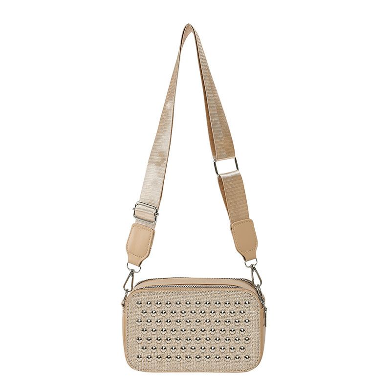 Borsa a tracolla piccola, quadrata, elegante e versatile, nuova moda 2025 per donna_voghion.com