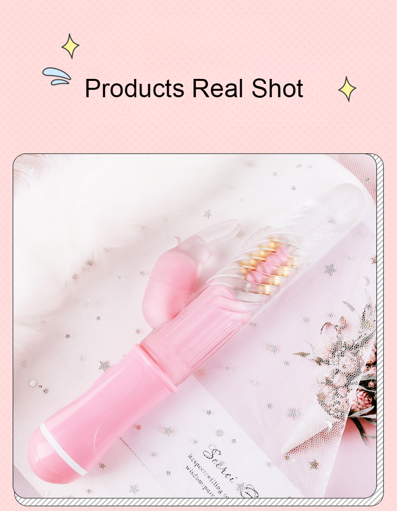 Frequency 2024 Women 12 Sexy Vibrator USB Charging Material Elastic Contains Beads Raised Meat Continue Scratch_voghion.com