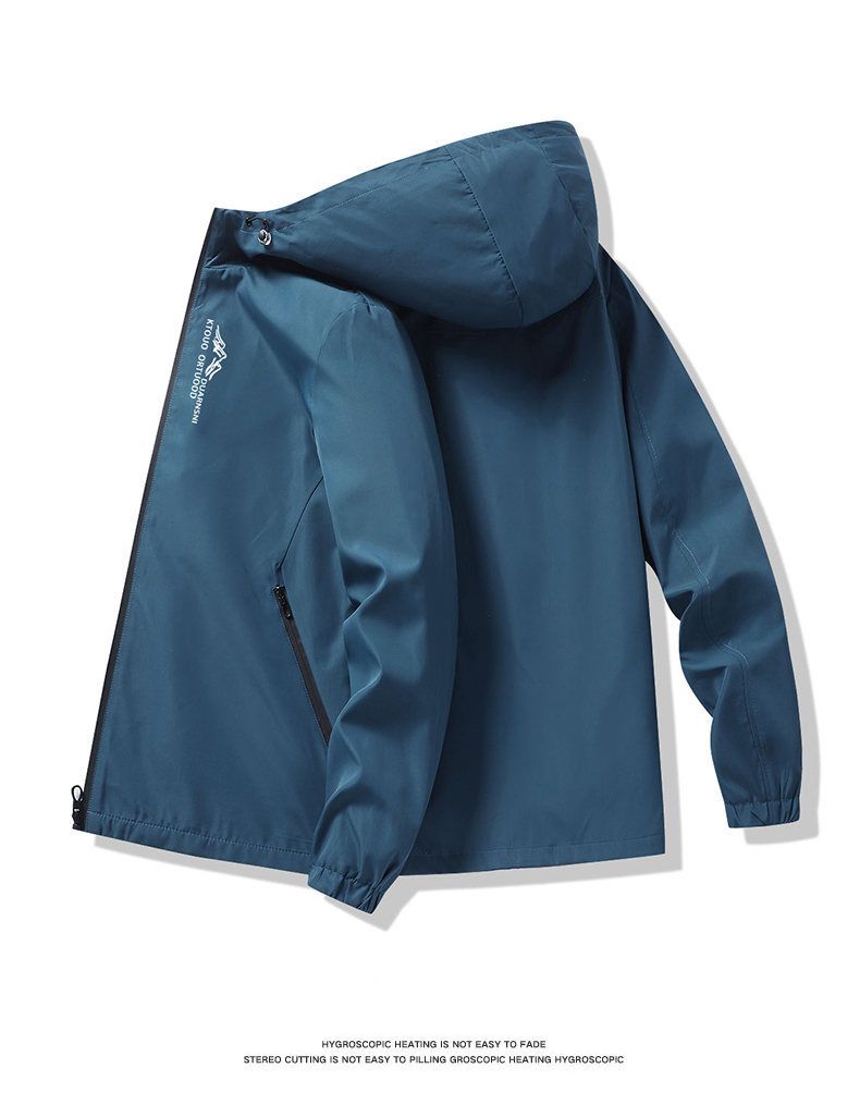 2024 Primavera e autunno Nuova moda giovanile per il tempo libero Tuta da alpinismo Giacca da uomo con cappuccio Mountain Peak all'aperto_voghion.com