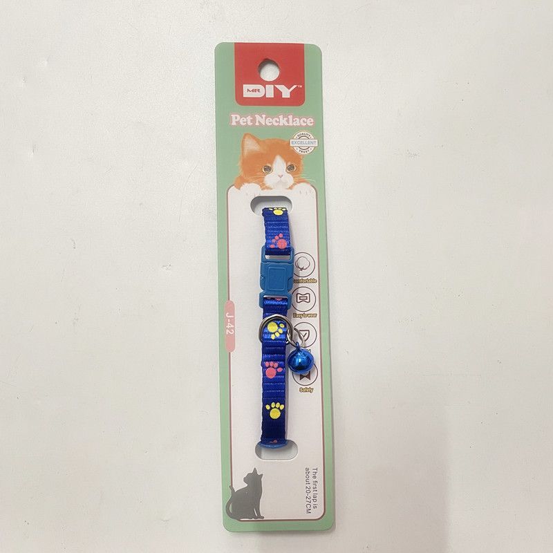 Producent Pies Pojedynczy Dzwonek Odcisk Łapy Kot Klamra Popularna Obroża_voghion.com