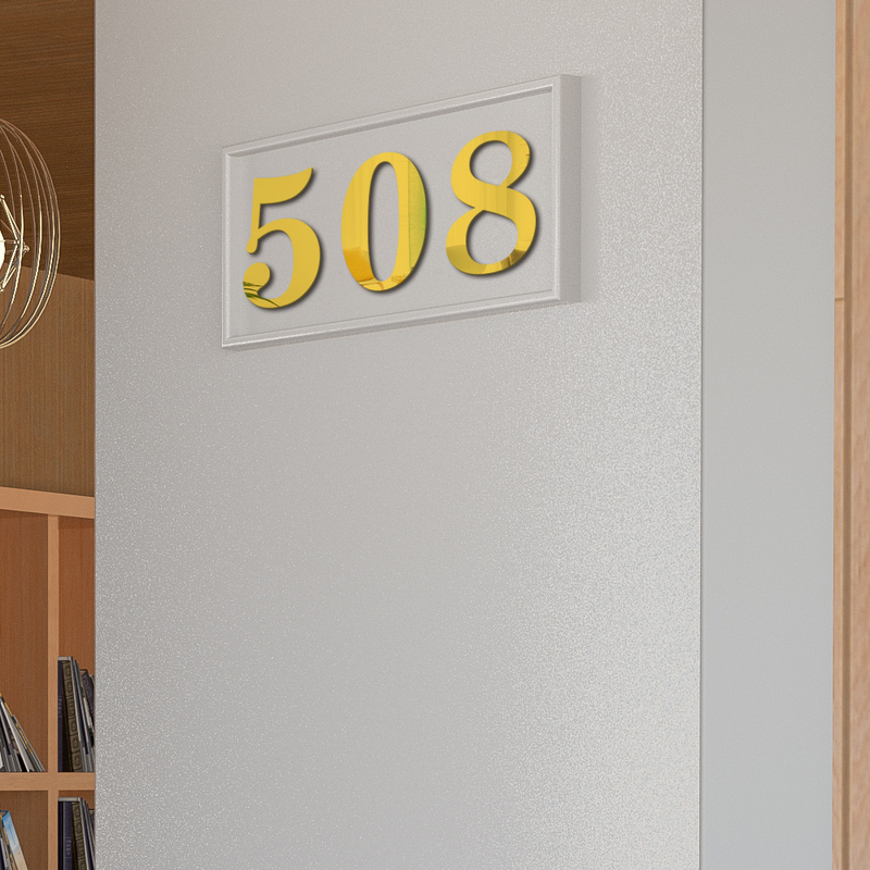 Pegatina de espejo acrílico con número del alfabeto inglés, 26 mayúsculas tridimensionales, decoración del hogar, pared autoadhesiva DIY_voghion.com