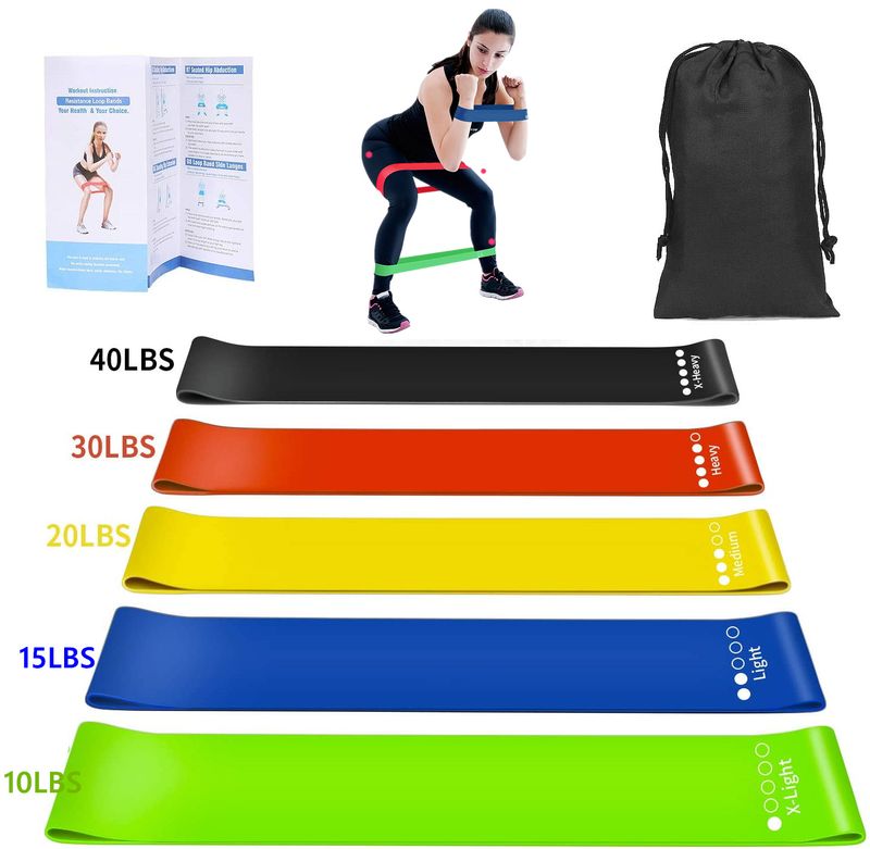 16Pcs Resistance Bands Set Expander Yoga Exercise Fitness Rubber Tubes Band Stretch Training Home Gyms Workout Elastic Pull Rope_voghion.com