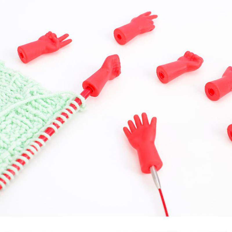 Pletací jehlice Chrániče špiček Krytky špičky jehel Zátka Háčkování Prošívání DIY Weave Tool Čepice Čepice Šití příslušenství_voghion.com