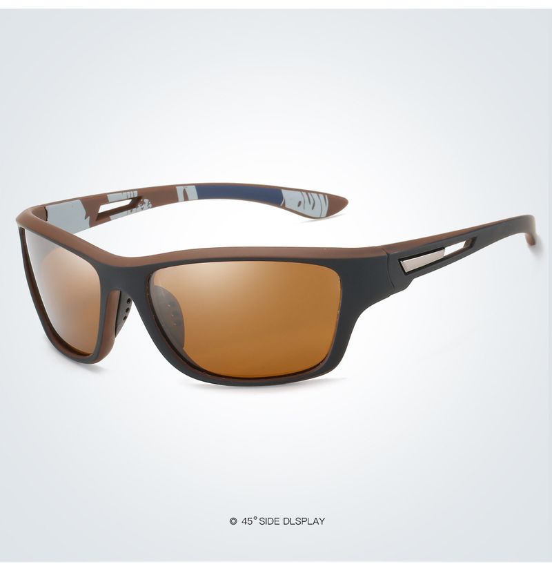 Occhiali da sole sportivi XY336 Occhiali da equitazione con specchio a prova di polvere, serie di pellicole colorate polarizzate da uomo_voghion.com