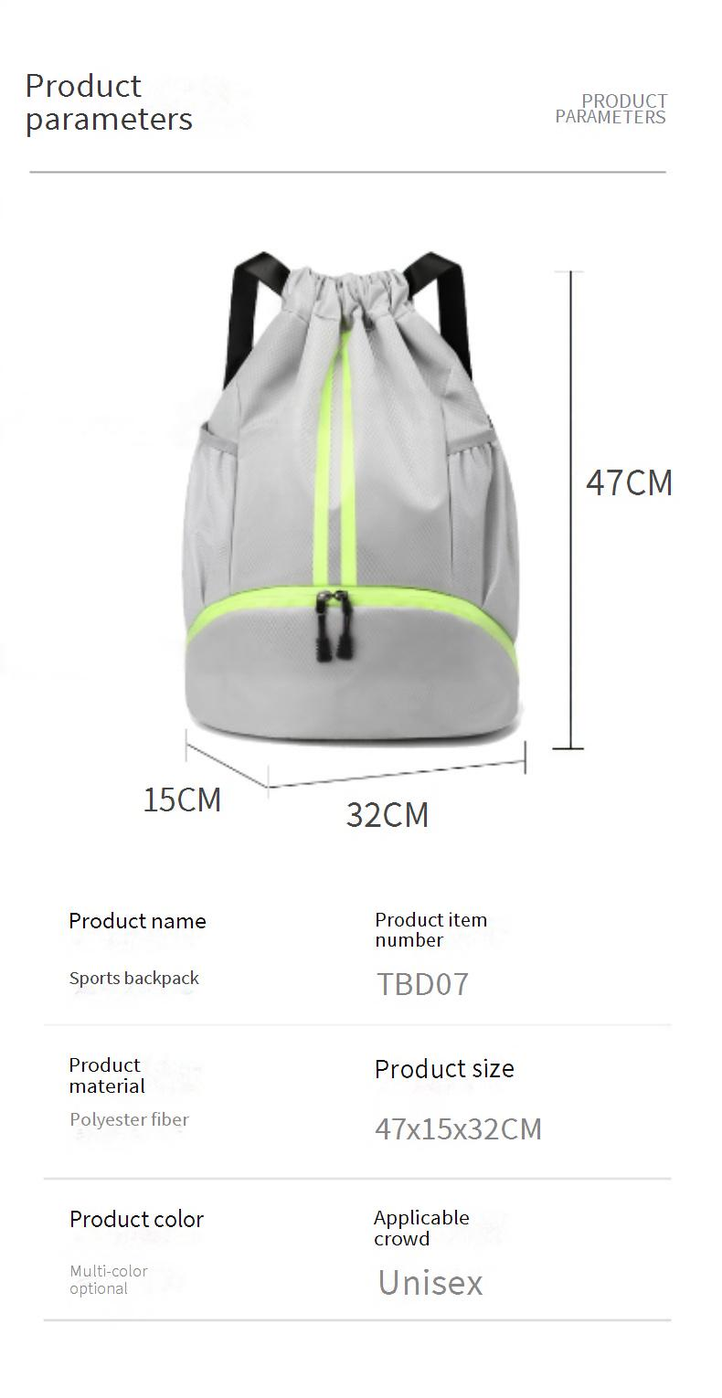 Children's Multifunctional Basketball Bag Adult Large Capacity Drawstring Bag Backpack Training Drawstring Storage Backpack_voghion.com