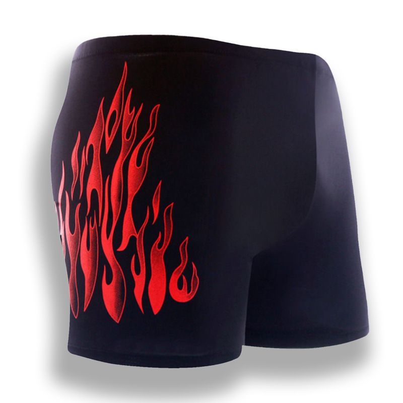 Erkek Giyim Moda Ve Klasik Alev Hızlı Kuruyan Mayo_voghion.com