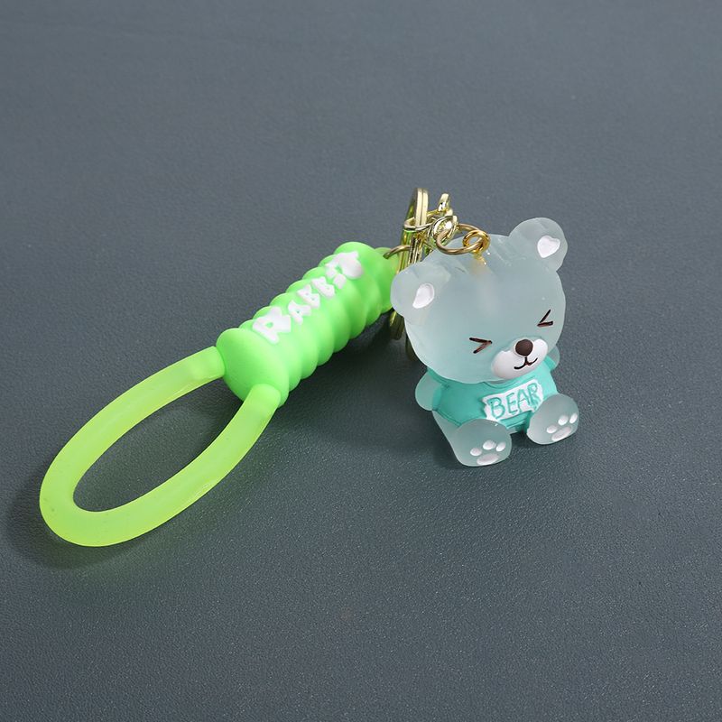 2024 Internet Celebrity Cartoon Bär Exquisite Nette Frauen Rucksack Anhänger Zubehör Paar Auto Keychain_voghion.com