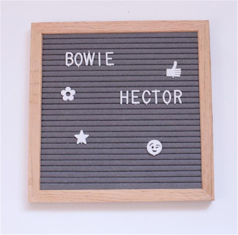 Houtviltstof DIY Brief Schoolbord Home Bericht_voghion.com