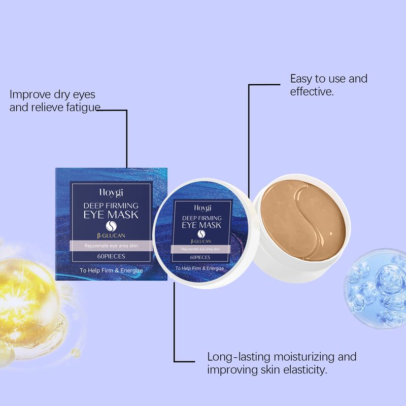 Hoygi Firming Eye Mask Gentle Firming Eye Skin Moisturizing Moisturizing Bright Elastic Soft Care Eye Mask_voghion.com