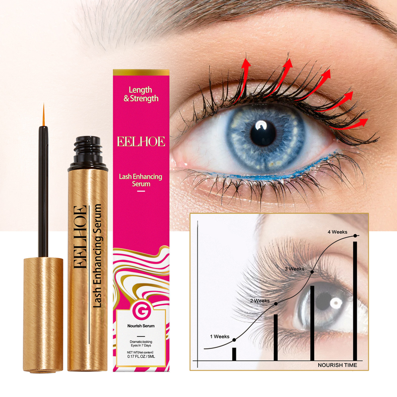 EELHOE mascara, naturally long, curly eyelashes, dark, thick, moisturizing, gentle, beautiful eyelashes, mascara_voghion.com