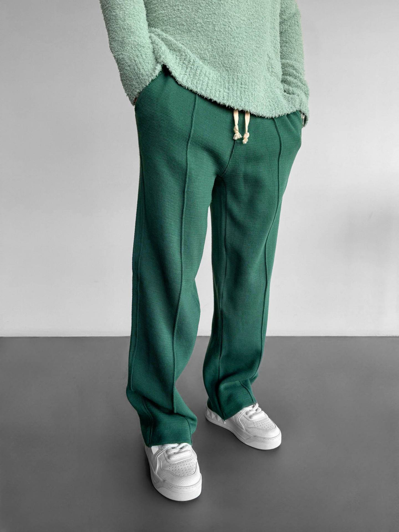 Îmbrăcăminte pentru bărbați Buzunare cu nasturi Pantaloni de sport cu șnur Imbracaminte de stradă Harajuku Retro Minimalism_voghion.com