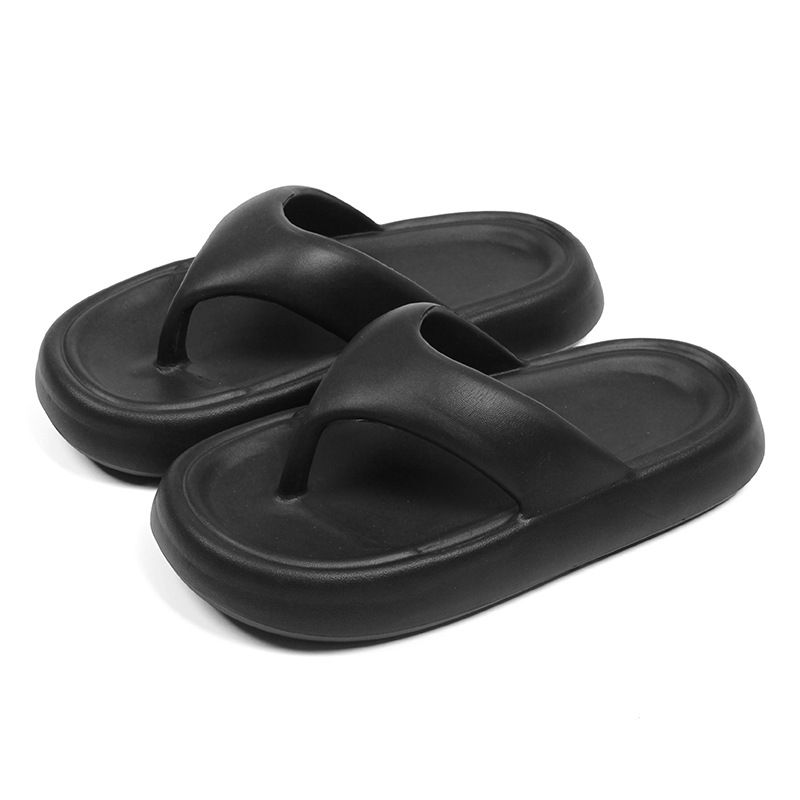 Stepping Poop, Touching Words, Dragging Women's Eva, Summer Outdoor Slippers, Men's Thick Anti Slip, Couple's Soft Sole,_voghion.com