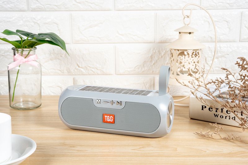 TG182 portable solar charging wireless outdoor square dance subwoofer Bluetooth speaker_voghion.com