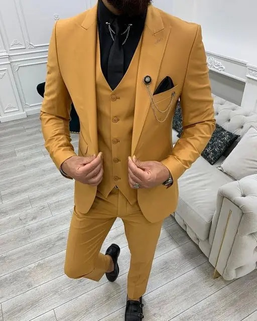 2024 Green Peak Rever Slim Fit muška odijela Trodijelni smokingi Terno Masculino Kompleti sakoa Mladoženja Vjenčani kostim za maturalnu Homme_voghion.com