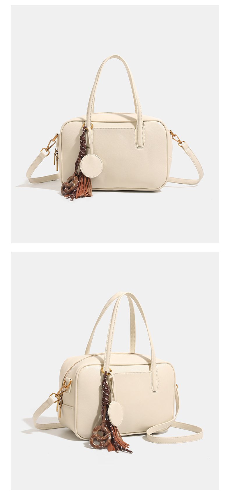 Forest Retro Tote Bag Women's Autumn And Winter New Large Capacity Commuter Handbag Shoulder Bag_voghion.com