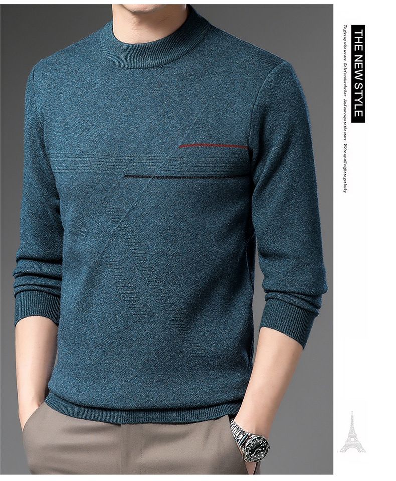 2023 Warm Sweater Father Undercover Middle aged Men's Elderly Grandpa Winter Clothing_voghion.com