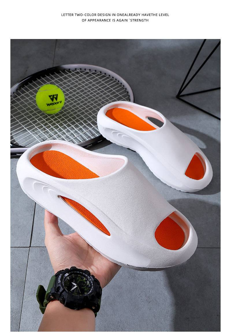 Herren-Hausschuhe Sommermode 2024 Neue Indoor-Heimschuhe für Paare rutschfeste Trittschuhe Sport-Hausschuhe Herrenstil_voghion.com