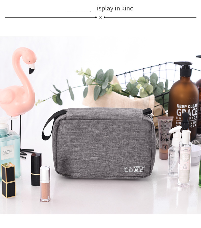 Multifunctional Cationic Letter Toiletry Bag Travel Hanging Toiletry Bag Cosmetic Storage Bag Makeup Bag_voghion.com