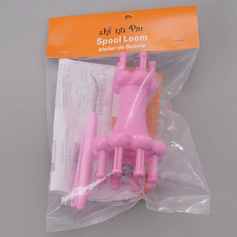 Simple Braider Cord Winder Double Head Hand DIY Knitting Tool Set_voghion.com