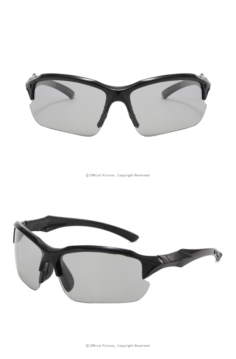 Occhiali da sole polarizzati che cambiano colore per uomo Occhiali da ciclismo Occhiali sportivi all'aperto_voghion.com
