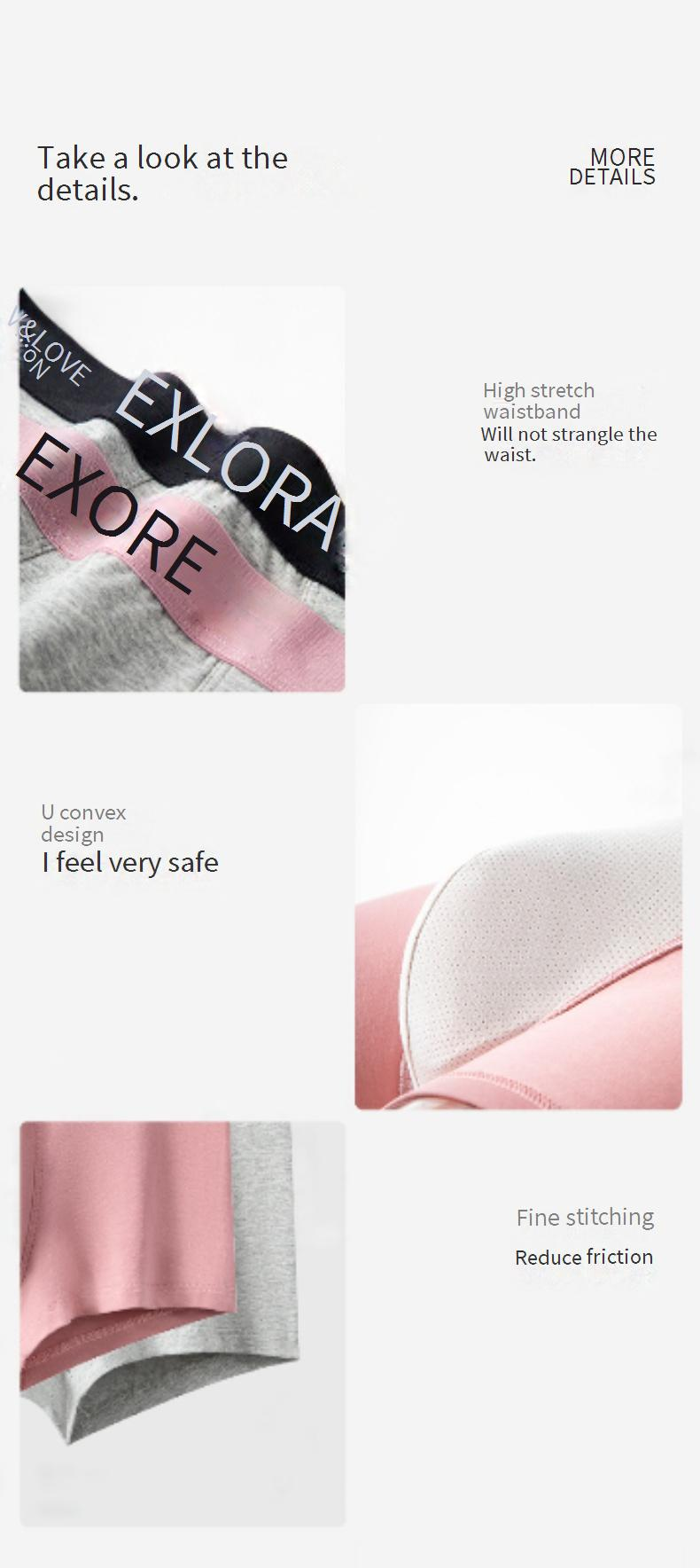 Intimo da uomo in puro cotone tipo A, boxer da ragazzo in puro cotone rosa_voghion.com
