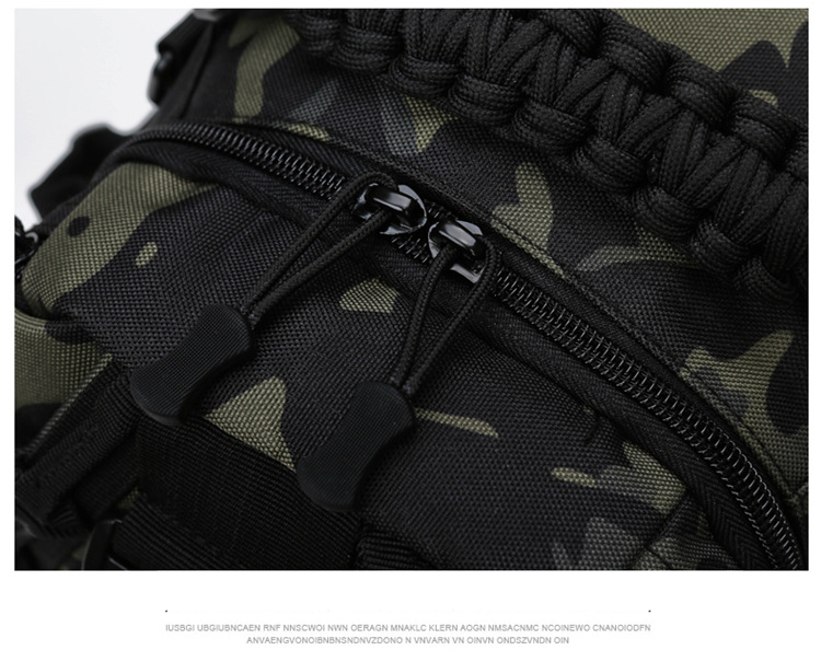Tackle Bag Outdoor Single And Double Shoulder Dual-purpose Large-capacity Fishing Bag Tactical Camouflage_voghion.com