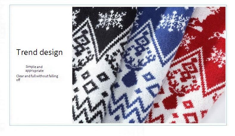 Men’s Casual Knit Sweater – Long Sleeve Crewneck Pullover, Loose Fit, Wrinkle-Resistant (M-4XL, Black/Red/Blue, Machine Washable)_voghion.com