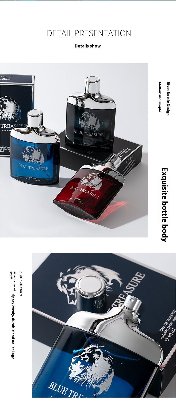 Populær parfyme for menn og kvinner Varig duft Lett duft Köln Parfyme Vietnam Parfyme 90 ml_voghion.com