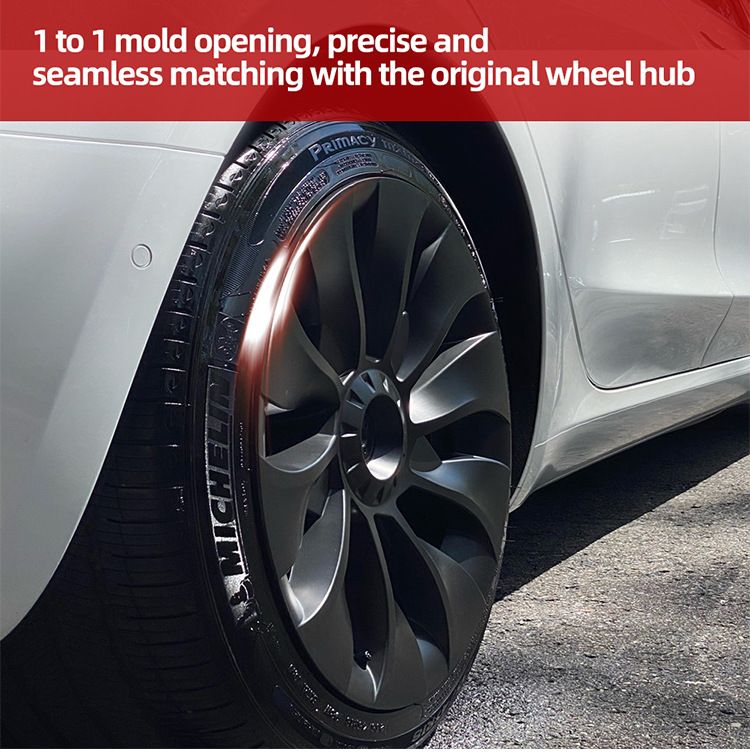 Juego de 4 tapacubos de repuesto para Tesla Model 3 de 18 pulgadas (2018-2021)_voghion.com