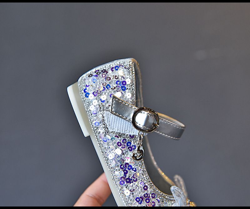 9137 herbst kinder Neue Mädchen Breiten Mund Schmetterling Prinzessin Mädchen Funkelnden Kristall Einzelnen Schüler Leistung Schuhe_voghion.com