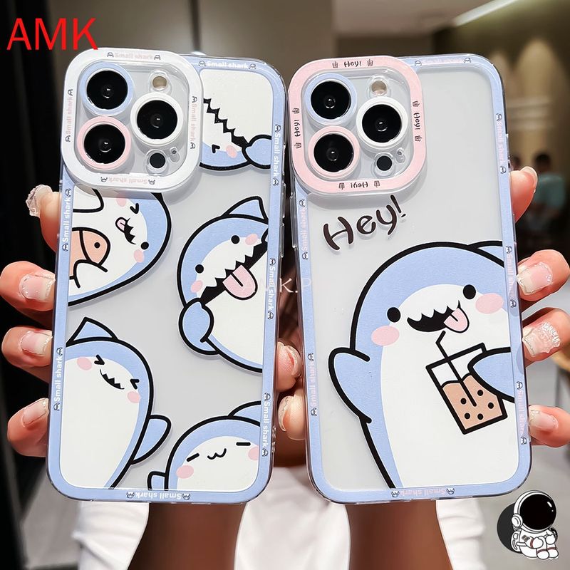 Samsung A14 A04S A03S A03 A02S A02 A10 M10 A10S A11 A12 A13 A20 A30 A20S A21S A22 A23 A53 A73 Ästhetik Niedliche lustige Hai-Softhülle_voghion.com