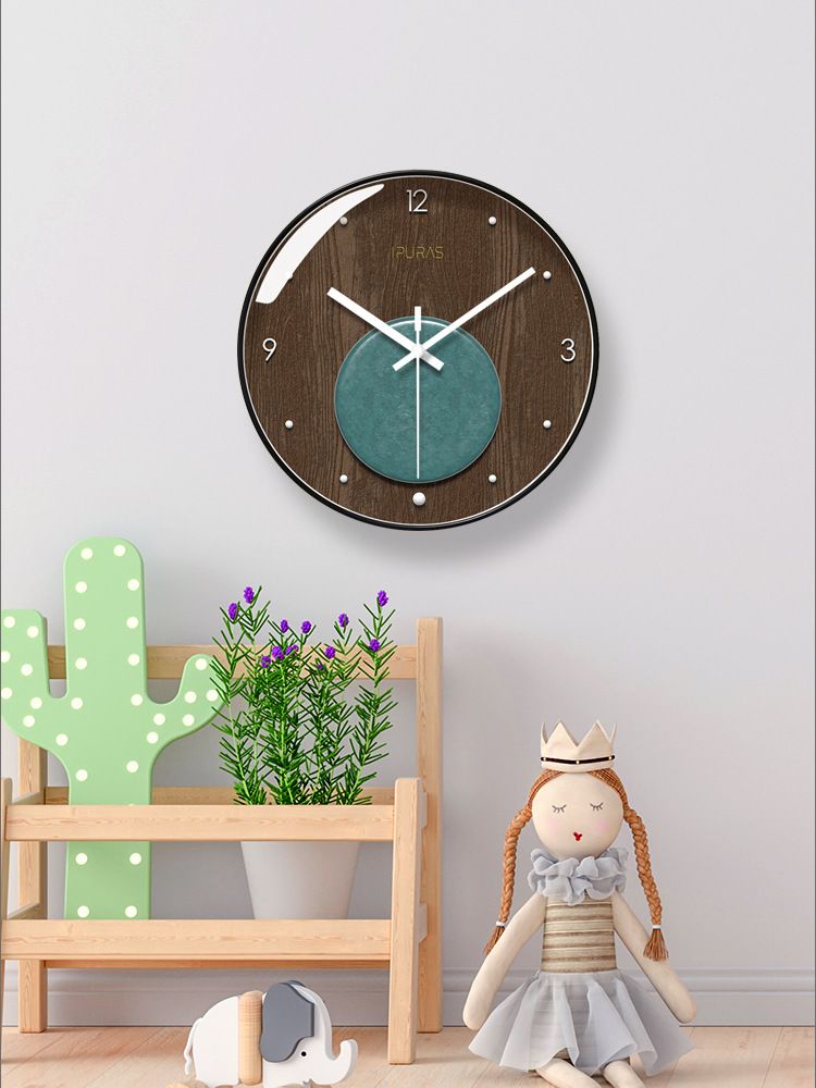 Yipula 7059 Living Room New Model Wall-Mounted Home Creative Modern Simple High-End Clock Wall Watch_voghion.com