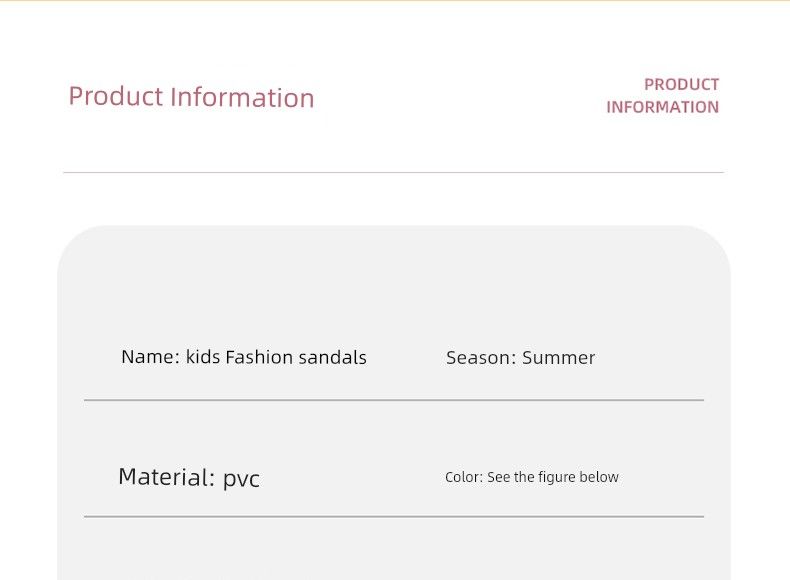 Summer Soft Bottom Non-Slip Boy Leisure Children's Sandals_voghion.com