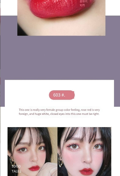 Tipsy matte lipstick is not easy to decolorize without water_voghion.com