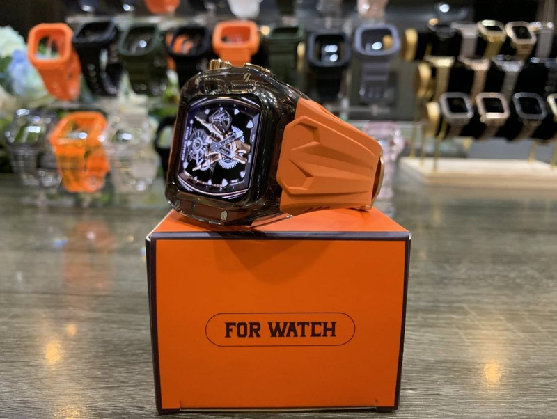 Pro Apple Watch 789 Generation Rambo Modified Richard Wind průhledný řemínek Apple Strap_voghion.com