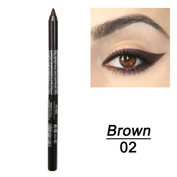 Matita eyeliner 14 colori Matita ombretto perlato impermeabile e anti-sbavatura_voghion.com