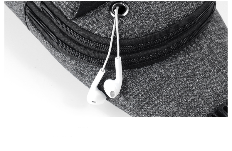 Nova bolsa de peito masculina de tecido Oxford, bolsa de viagem para lazer, bolsa mensageiro, mochila pequena à prova d'água de um ombro_voghion.com
